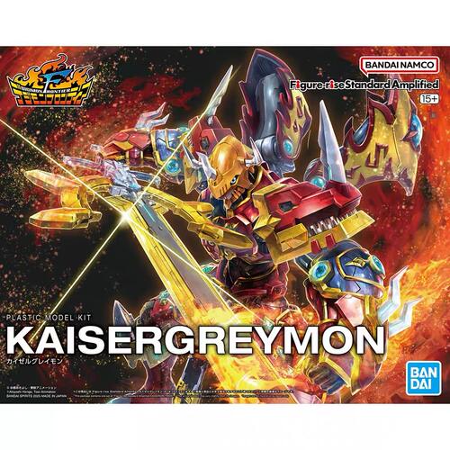 定金 万代 Figure-rise Standard FRS恺撒暴龙兽数码宝贝拼装模型