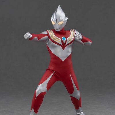 预定 Alphamax ULTRAMAN  迪迦奥特曼 强力型 布衣 成品可动手办