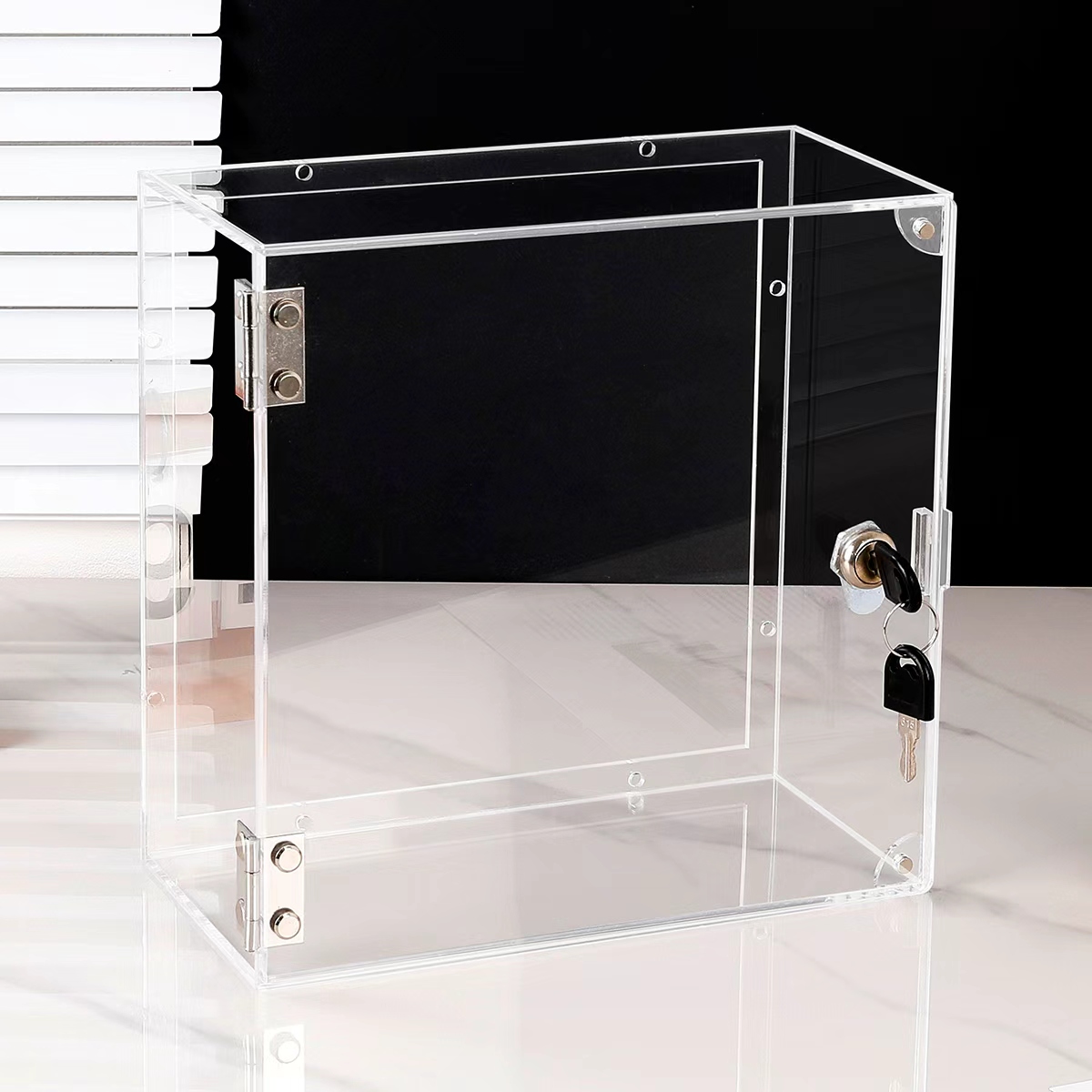 亚克力模型防尘罩展示盒