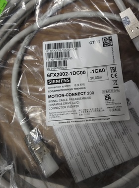 6FX2002-1DC00-1CA0 信号线 SINAMICS 连接器 IP20/IP20无24V