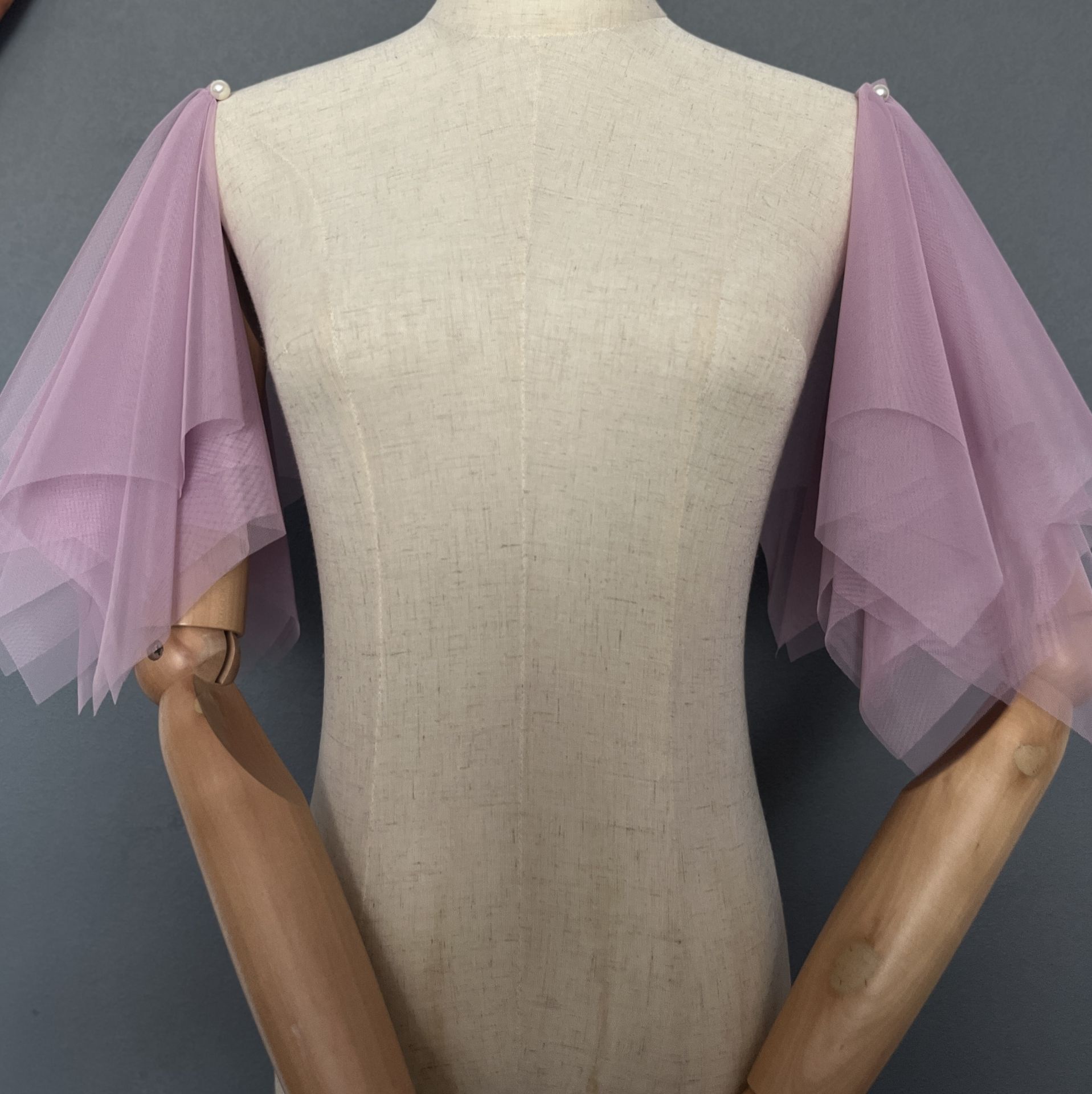 服饰婚纱配饰配件袖套假袖子半成品拼接防晒遮大臂网纱衣服神器女