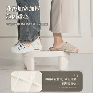 塑料坐凳 友耐家用马桶凳脚踩凳子厕所蹲坑坐便垫脚小凳子新款