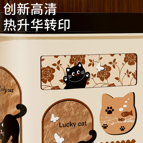 卫生间垃圾桶中古风家用