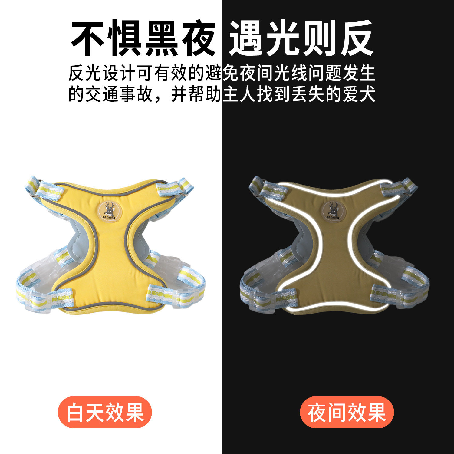 新款马卡龙狗狗胸背衣牵