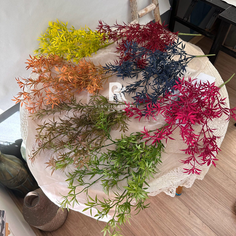 仿真植物把束柳叶婚庆家