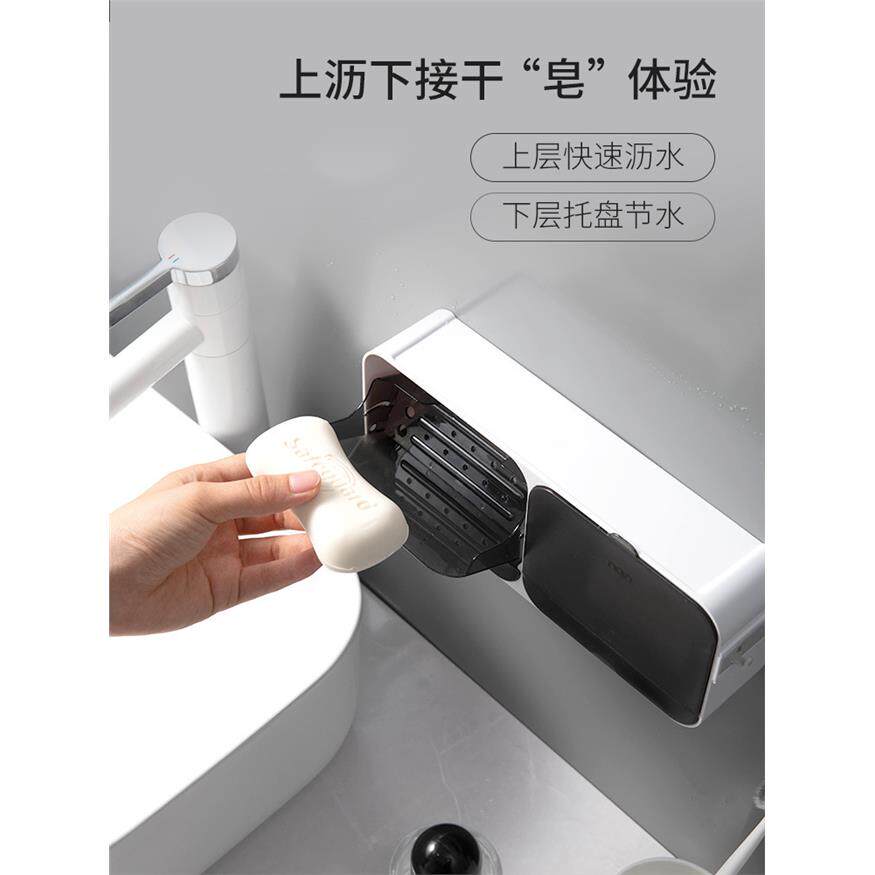新款创意翻盖皂盒塑料肥