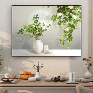 餐厅装饰画现代简约饭厅轻奢客厅墙面贴画卧室房间床头背景墙壁画