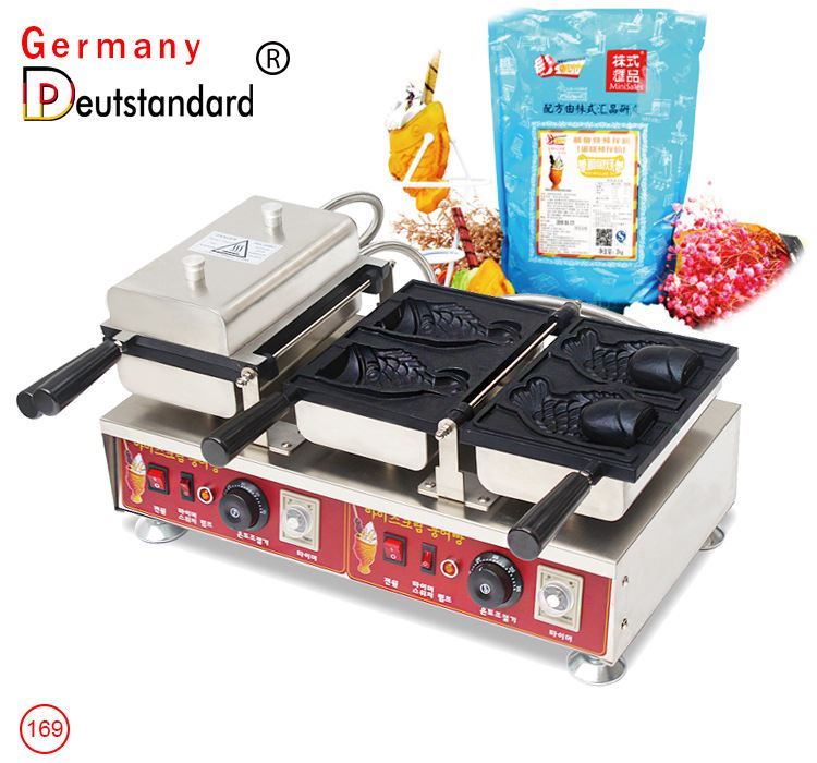 韩国冰淇淋鲷鱼烧机/鲷鱼烧机/大口鲷鱼烧/韩国小吃冰淇淋鲷鱼烧