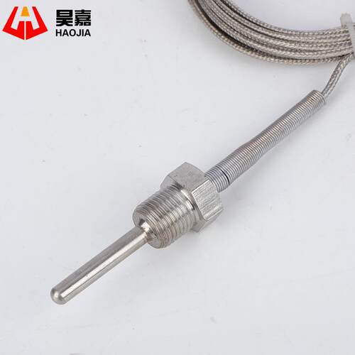 WRN291K型探头式热电偶温度传感器WRN-291 WZP91PT10热阻4电分220