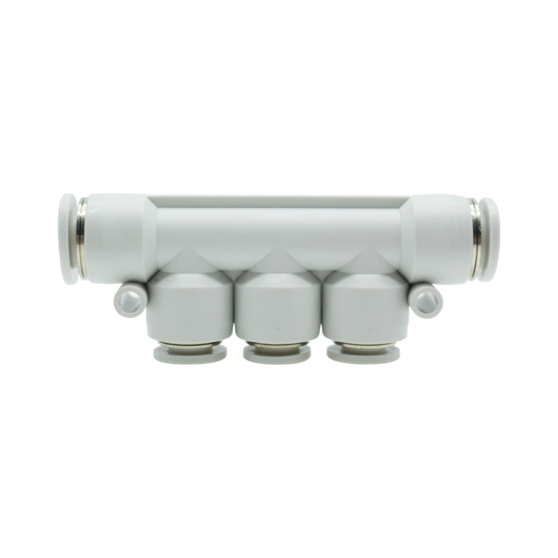 变径五通气管快插接头APK