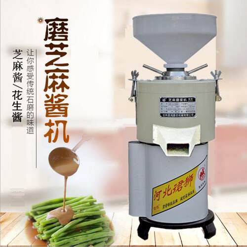 芝麻花生磨浆机 DM-ZJ100A 芝麻酱 花生酱 山东全新牌900W铜电机