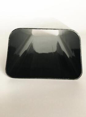 应PE方形管 p188vc供黑色管塑料管韧性耐塑磨PE abs料方管