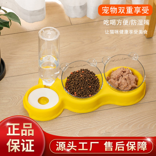 佳优升级款自动宠物喂食饮水器