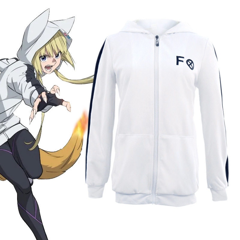 现货怪物事变绀cos服 狐妖cosplay全套动漫服装日常运动卫衣外套