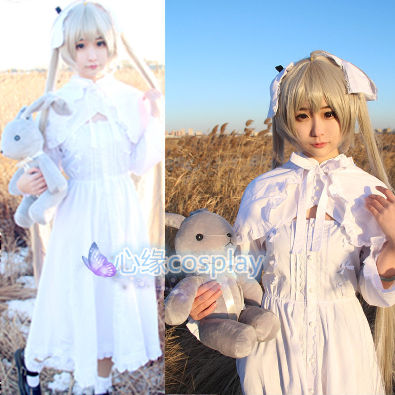 缘之空春日野穹cos服穹妹兔耳洋装女cosplay服装女装连衣裙