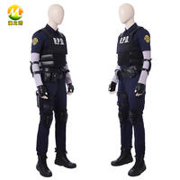 Resident Evil 2 Remake Leon cosplay costume, uniform, vest, cosplay costume, male game thumbnail 2