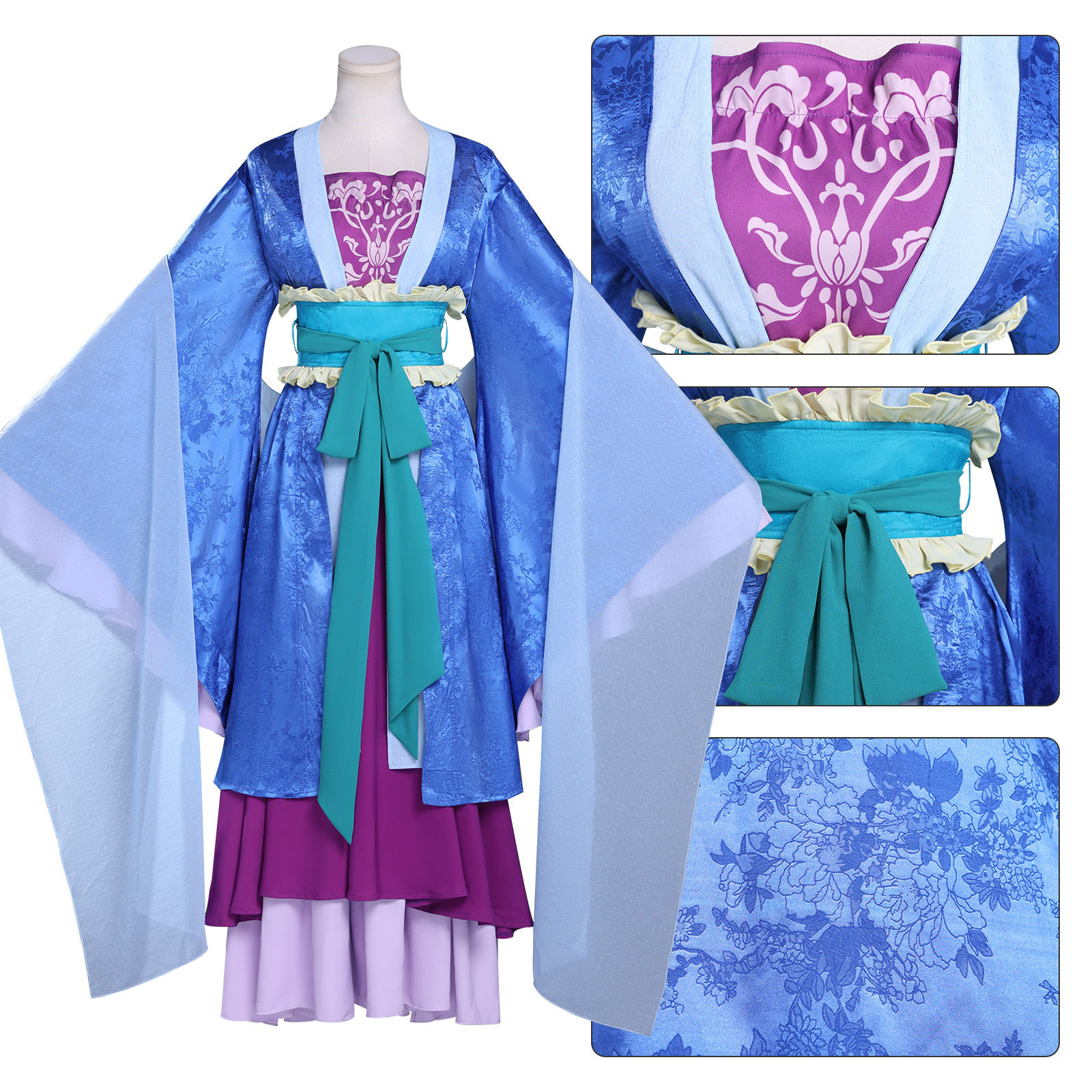 娜多米梨花妃cos药屋少女的呢喃cosplay二次元荔国后宫古风汉服