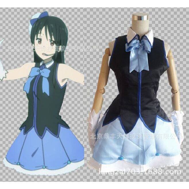 境界的彼方COS服名濑美月第六话偶像服打歌服cosplay女装一件