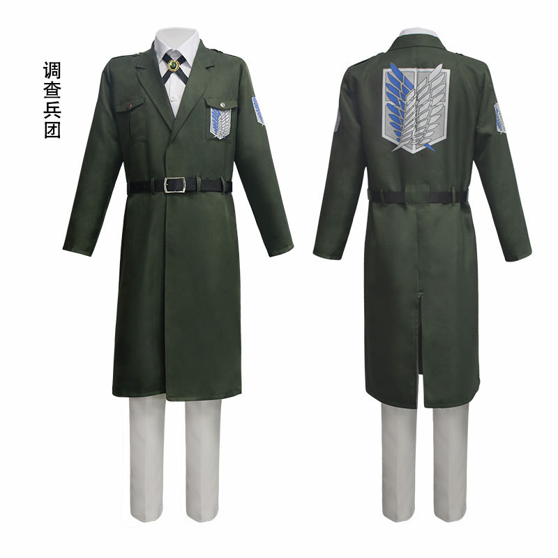 漫多 进击的巨人cos服  Attack on titan调查兵团cosplay动漫服装