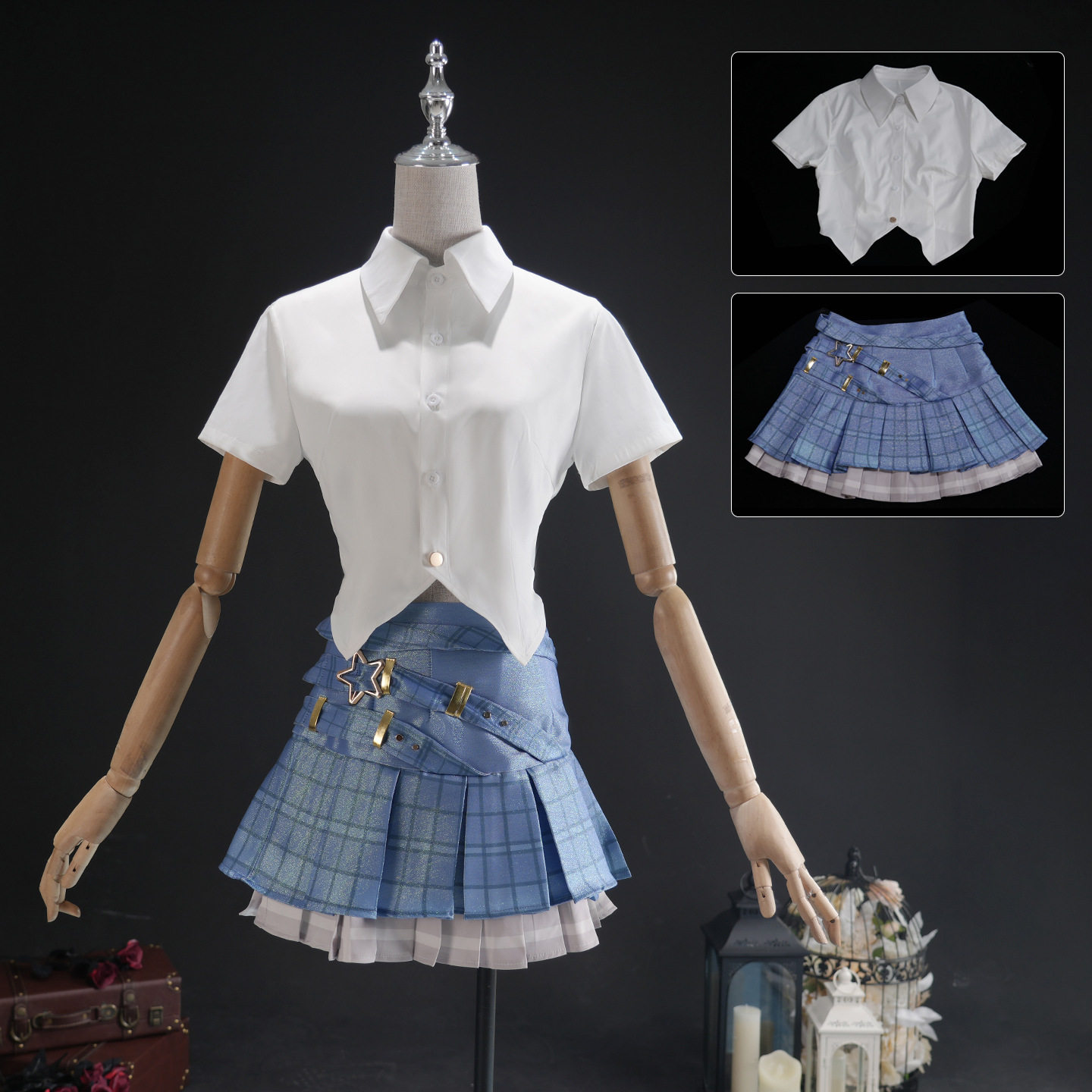 王者荣耀闪光计划女团阿古朵cos服日常服全套cosplay女游戏角色服