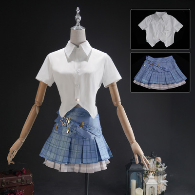 王者荣耀闪光计划女团阿古朵cos服日常服全套cosplay女游戏角色服