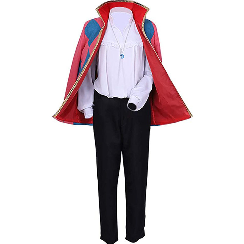 【配耳环】哈尔的移动城堡cos服  哈尔cosplay服装 万圣节表演服