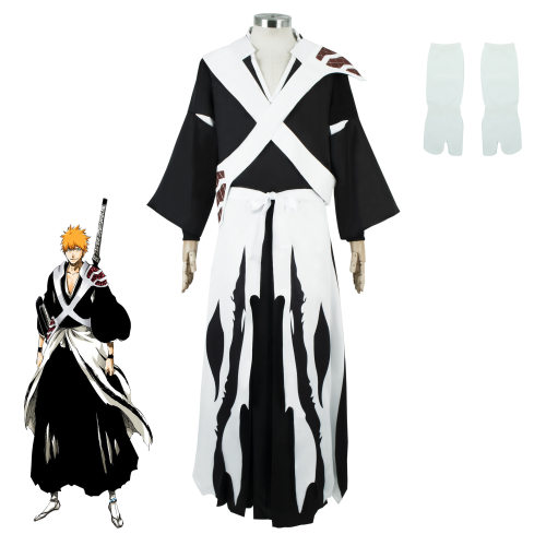 死神cosplay衣服黑崎一护COS服万解披风黑崎一护卍解披风长袍套
