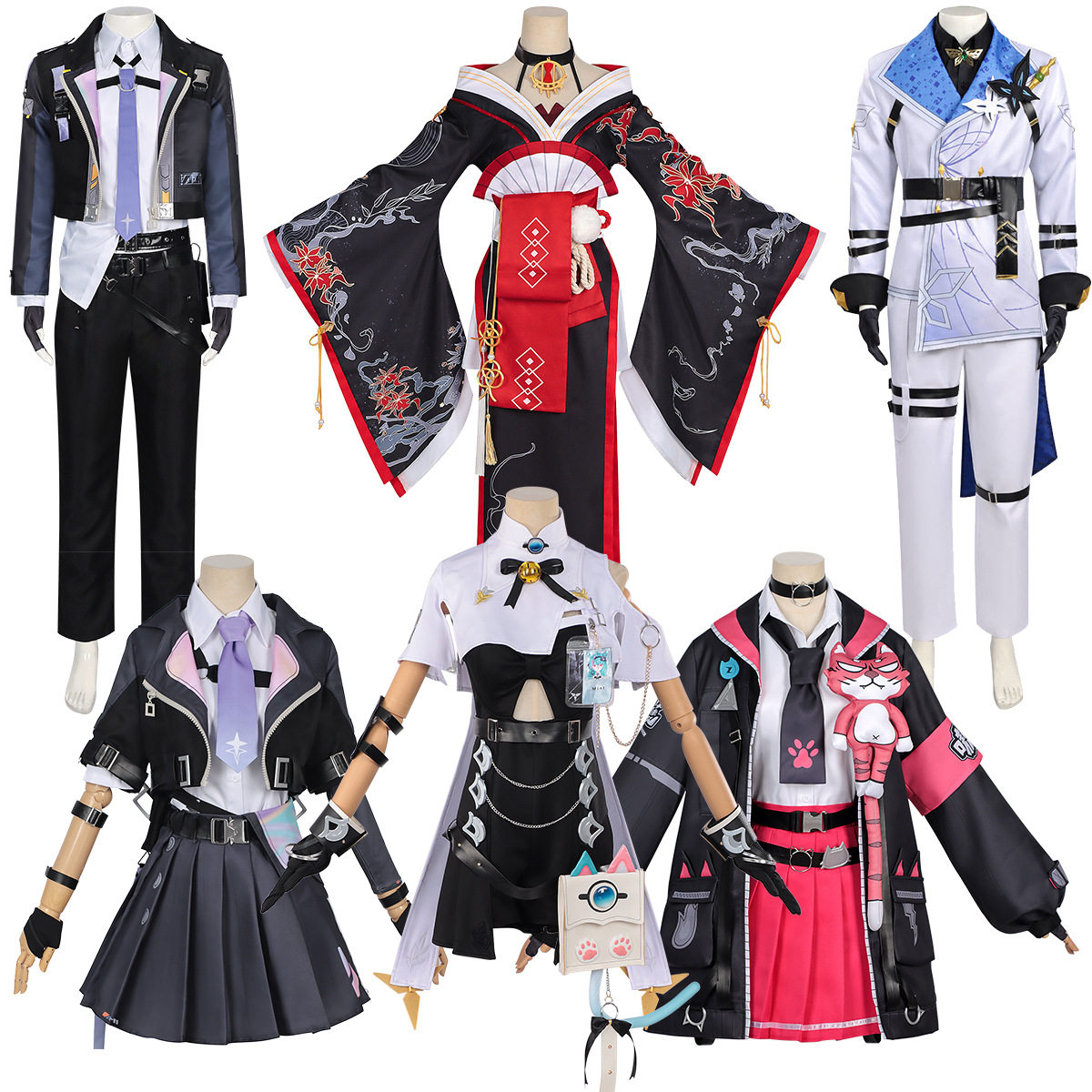薄荷cos服游戏异环娜娜莉异能者零浔cosplay二次元角色扮演服女装图片