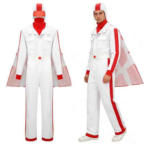 玩具总动员潇洒公爵cosplay动漫服装万圣节舞台表演服赛车连体衣