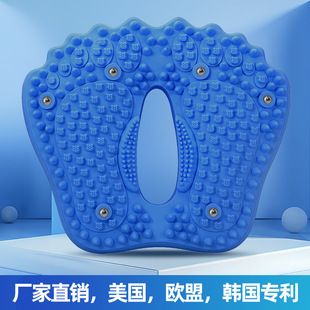新款防滑按摩脚垫多功能磁石指压板家用充气脚底踏步器穴位按摩器