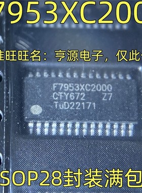 汽车钥匙射频芯片PCF7953XTT TSSOP28封装 IC元件F7953XC2000 全