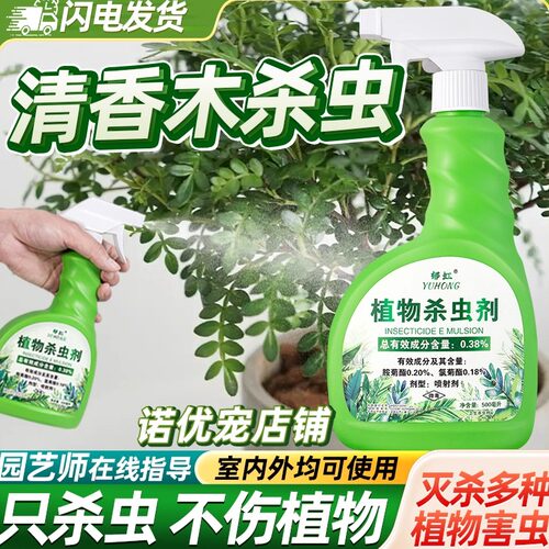清香木杀虫剂除虫打虫药不伤植物