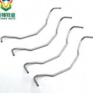 养鸡用食槽勾食槽固定挂钩钢丝挂钩鸡用食槽钩鸡用饲料槽固定卡扣