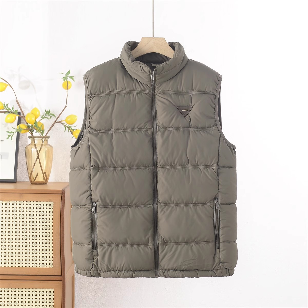 男士立领防寒保暖马甲