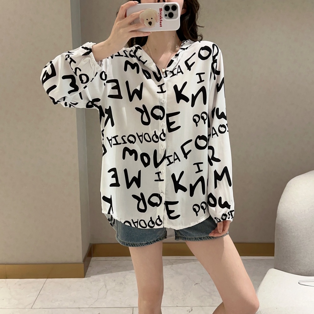 棉绸连帽开衫女士夏季薄款休闲防晒衣长袖外套人造棉外搭上衣