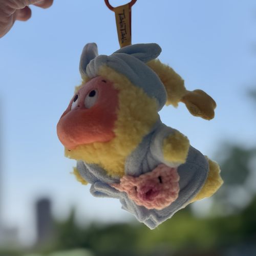 星星人可爱娃衣帽子花朵星星牛仔裙包挂件拉布布钥匙扣浴袍小猪包