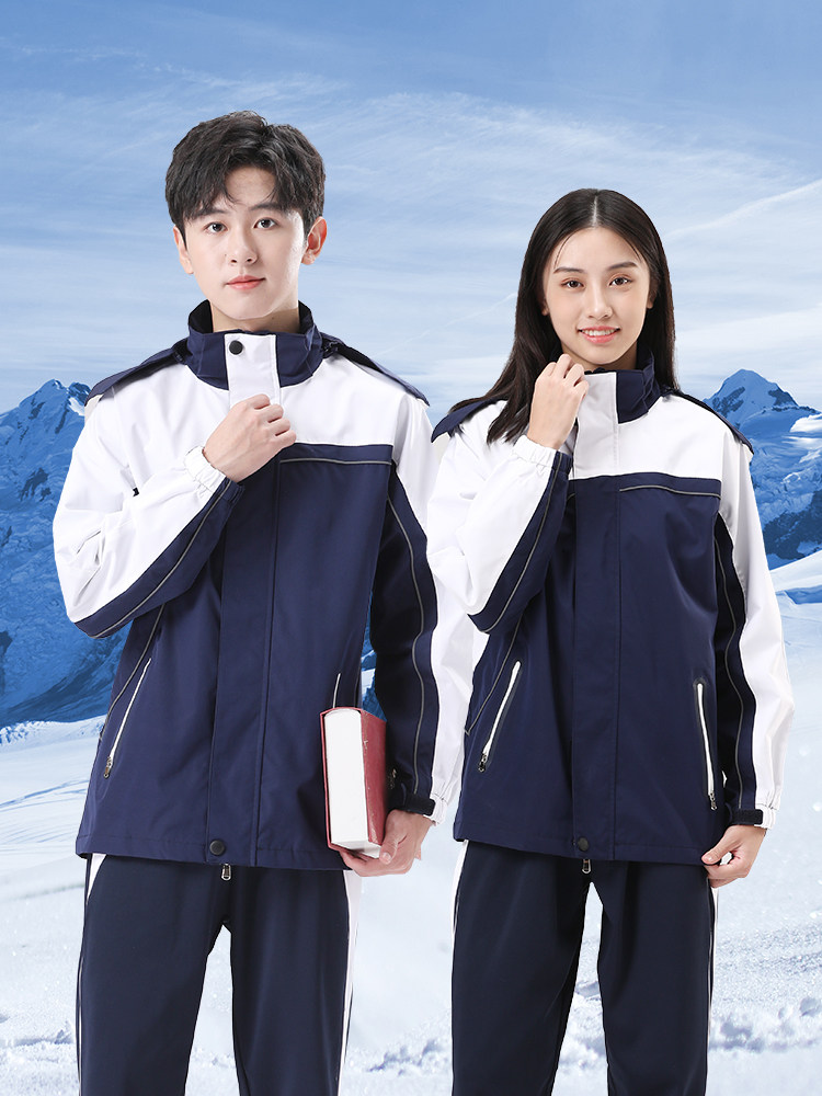 荆棘鸟深圳中学生冲锋衣外套三合一冲锋衣新款冬装保暖