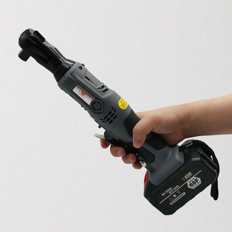 现货速发宝电动棘轮扳手充电式0度直角锂电角向扳手快速桁架舞台