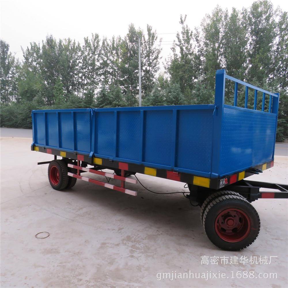 产地货源10吨农用拖车箱式牵引拖车大型农业运输车