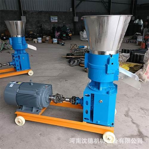 牛羊猪饲料平模造粒机漂浮料下沉料颗粒机家庭养殖设备库存充足
