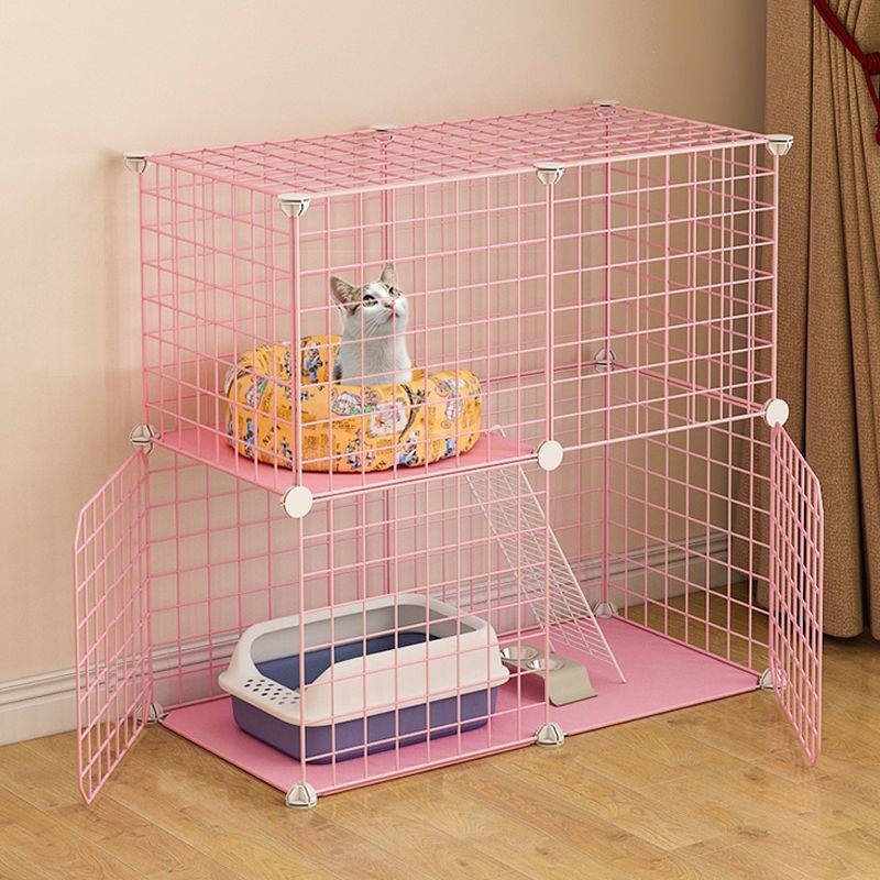 猫笼子带厕所别墅超大自由空间室内空笼猫舍家用三层小型猫咪猫窝,宠物/宠物食品及用品,猫笼子/猫别墅,淘宝优惠券,粉丝福利购,淘宝优惠卷