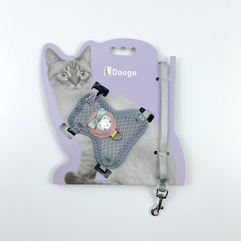 背心式宠物胸背带新款防挣脱牵引绳猫咪宠物蝴蝶结胸背,宠物/宠物食品及用品,猫牵引绳,淘宝优惠券,粉丝福利购,淘宝优惠卷