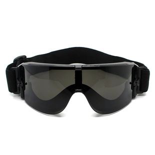 军迷特种兵战术X800护目镜 户外运动骑行登山野战风镜 防爆眼镜