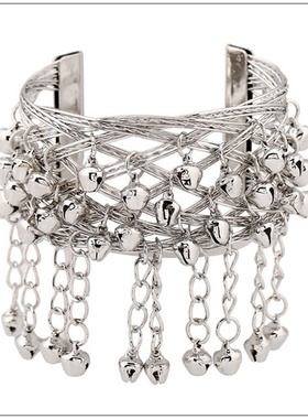 新款印度舞铃铛臂链 肚皮舞演出服配饰 手链 新款肚皮舞铃铛手镯