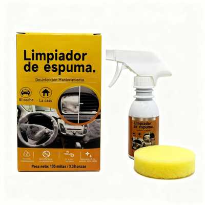 汽车内饰泡沫清洁剂免水洗去污座椅limpiador de espuma