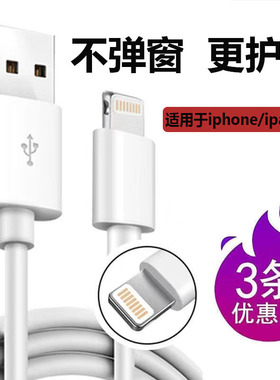 适用苹果iPhone14数据线1312快充11promax手机充电器适用6s快速7加长8plus闪快充iPad平板2米XR冲电线XS