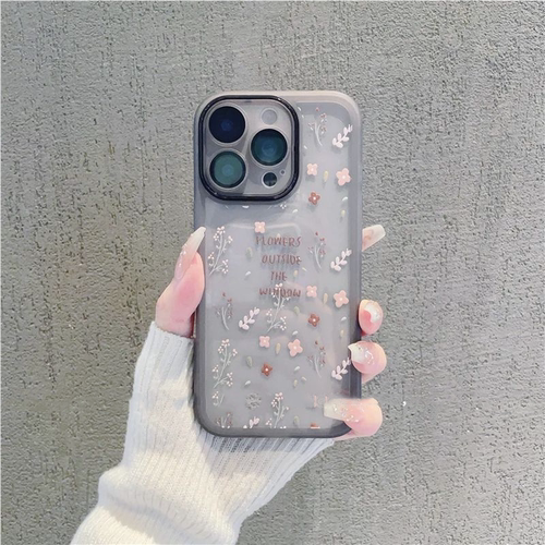 ins韩系小碎花iPhone17pro手机壳