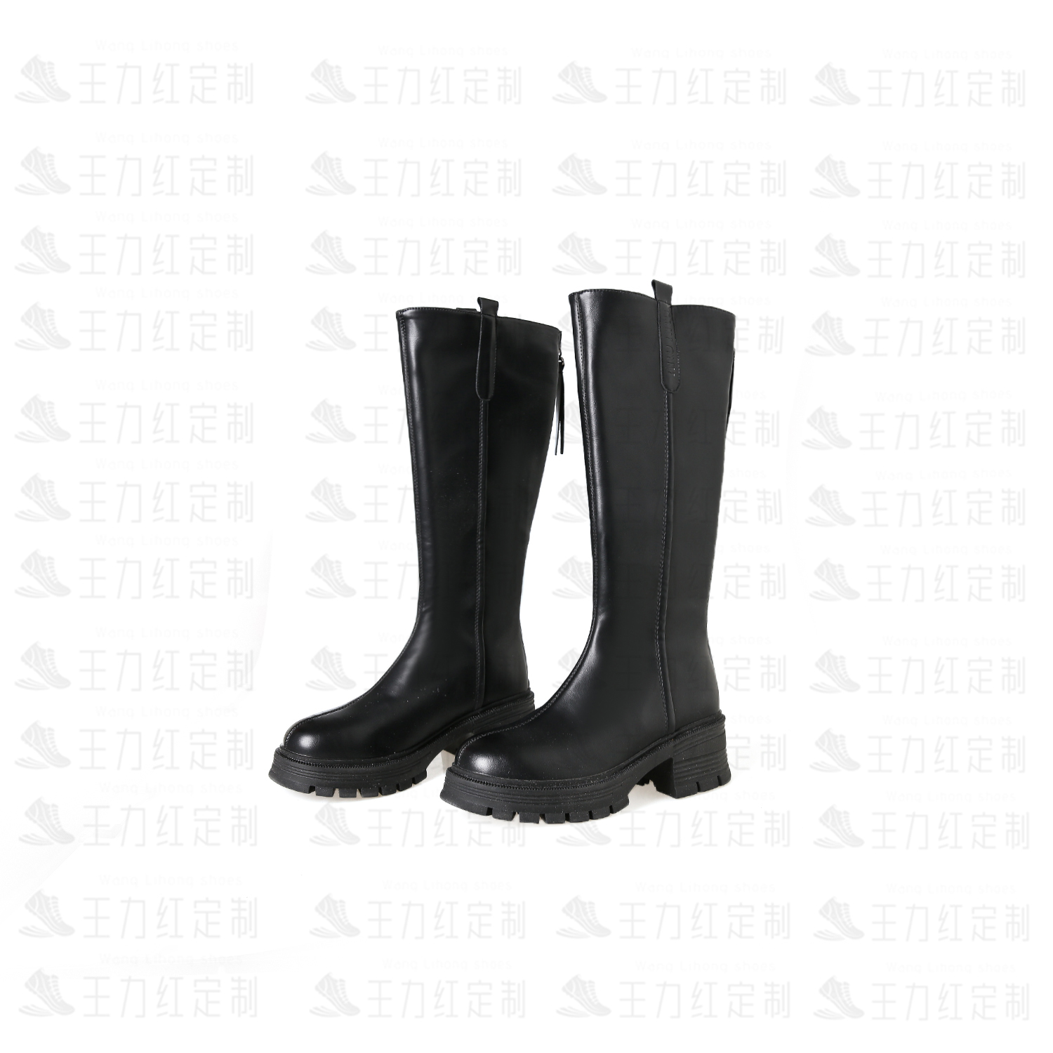 【跟高5CM/筒高36筒围38】 王力红家定制FG922-3 新款S定制长靴