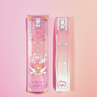 日本AQUA SAVON香水魔卡少女樱樱花味清爽香波味白棉香香水小样
