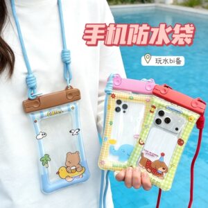 手机防水袋可触屏拍照气囊手机套